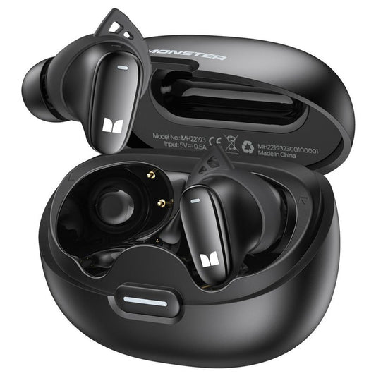 Bluetooth kihangosító Monster N-Lite 206, TWS, Fekete