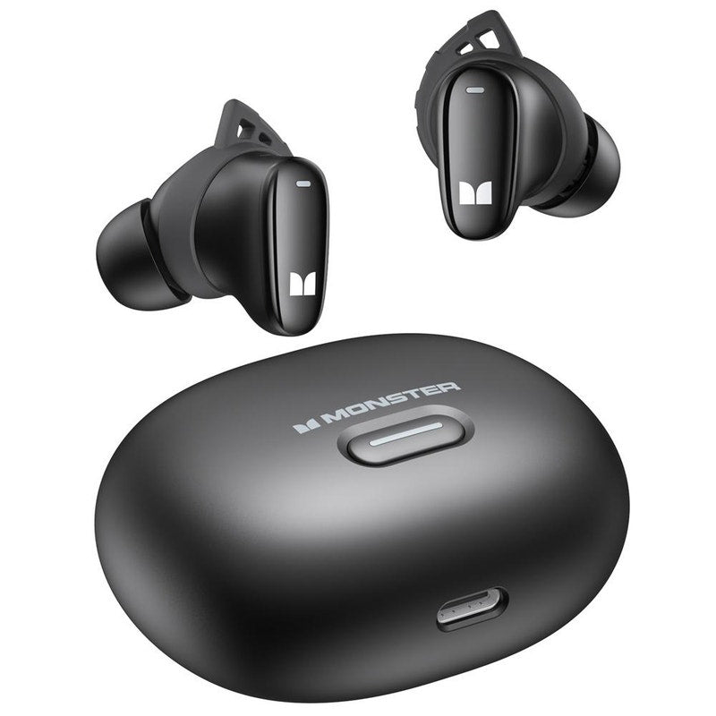 Bluetooth kihangosító Monster N-Lite 206, TWS, Fekete