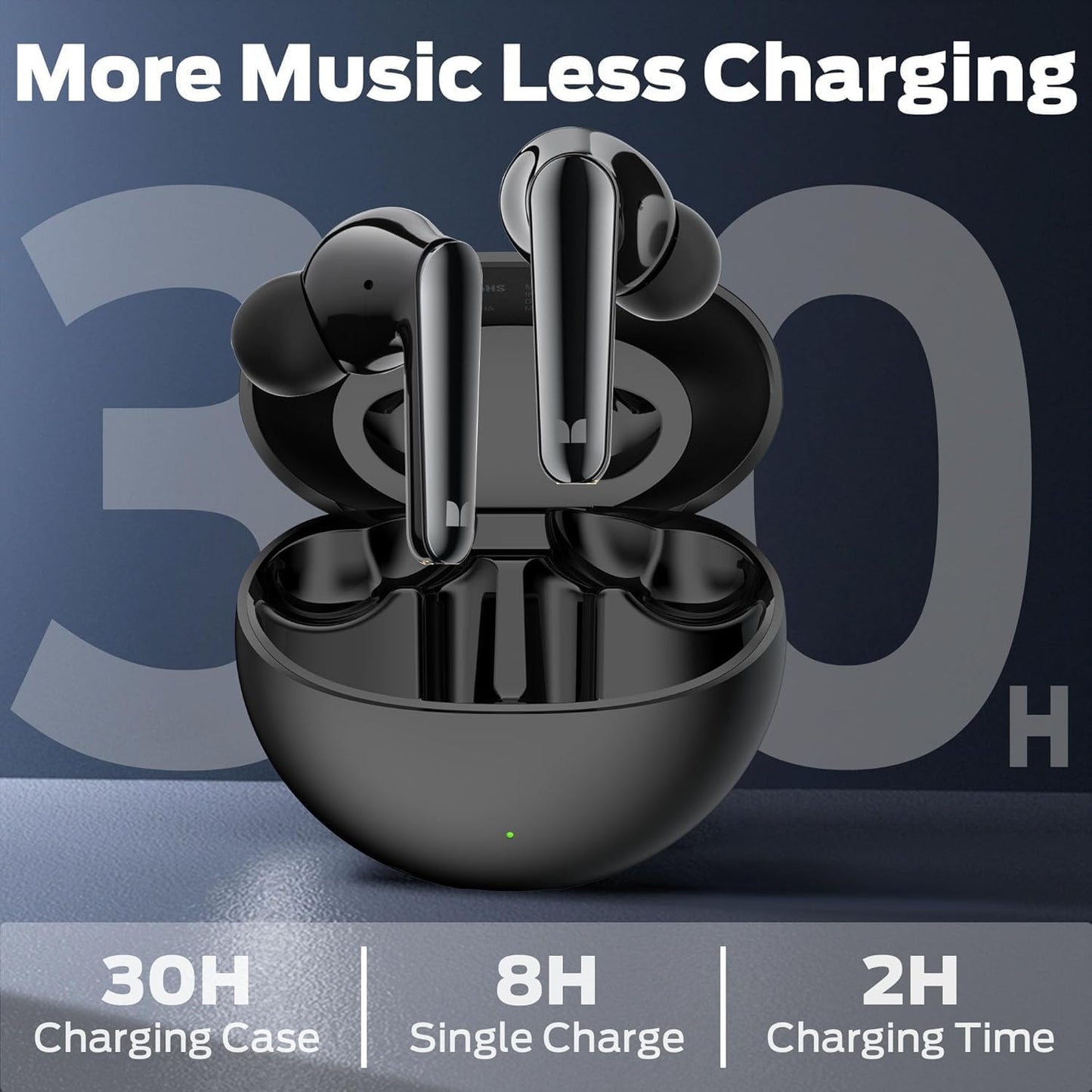 Bluetooth kihangosító Monster N-Lite 203 AirLinks, TWS, Fekete