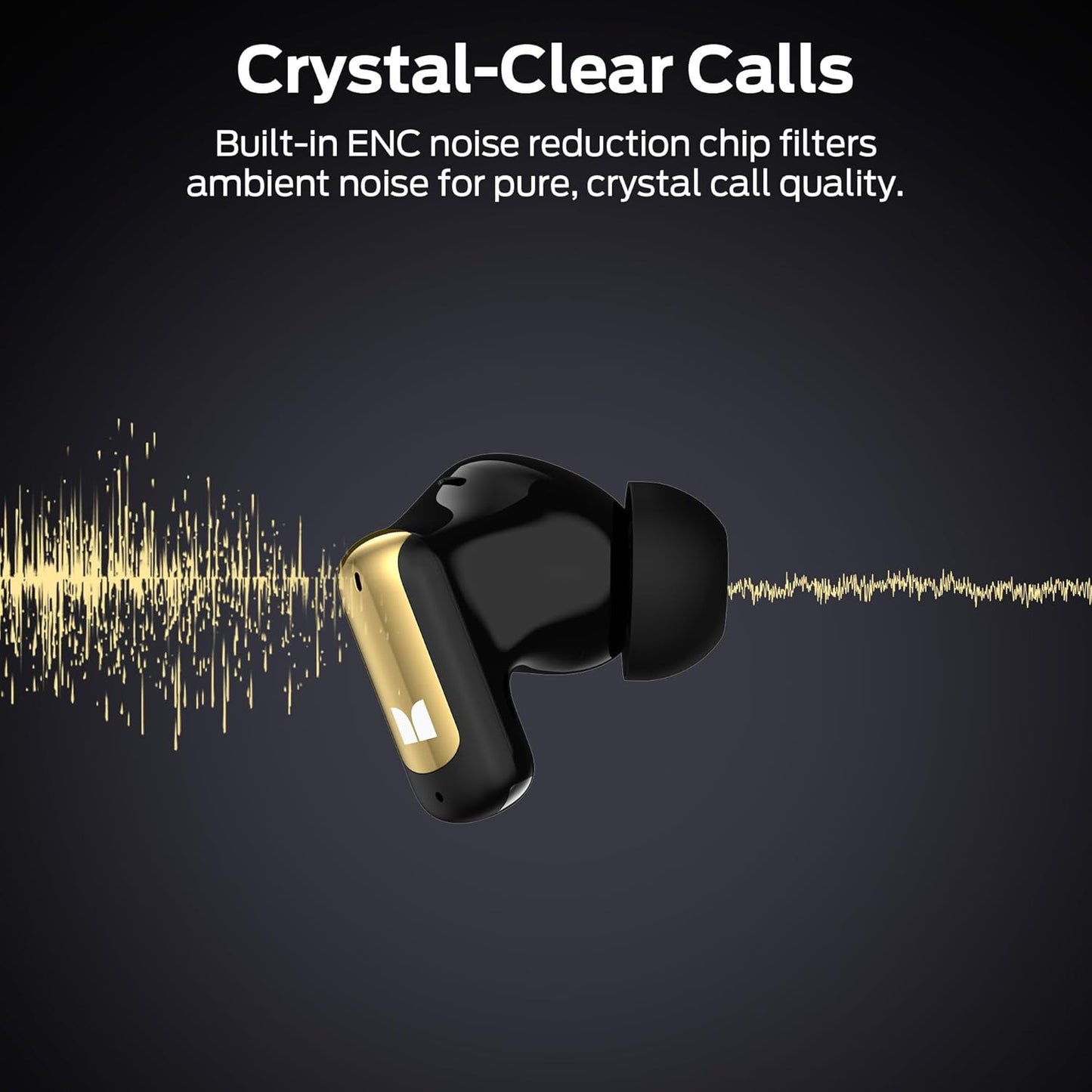 Bluetooth kihangosító Monster N-Lite 217, TWS, Fekete