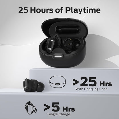 Bluetooth kihangosító Monster N-Lite 206, TWS, Fekete