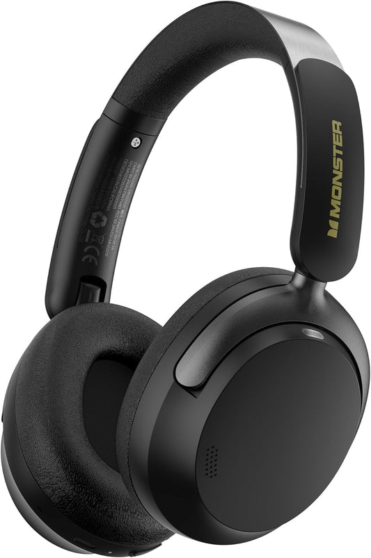 Bluetooth kihangosító Monster Persona 3rd, MultiPoint, A2DP, ANC, Fekete