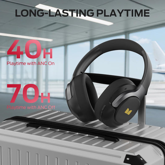 Bluetooth kihangosító Monster Persona 5th, MultiPoint, A2DP, ANC, Fekete