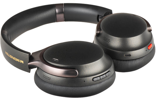 Handsfree Bluetooth Monster QuiteFit V3, MultiPoint, A2DP, ANC, Black