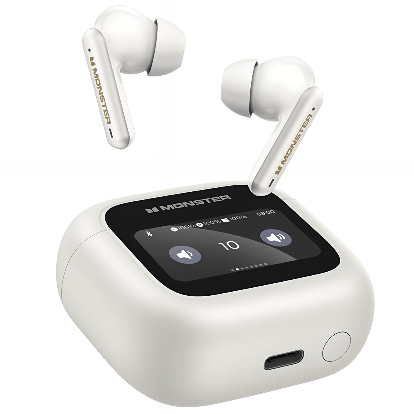 Bluetooth kihangosító Monster TH300, TWS, Fehér