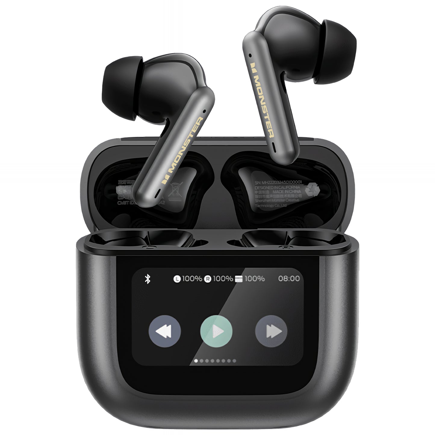 Bluetooth kihangosító Monster TH300, TWS, Fekete