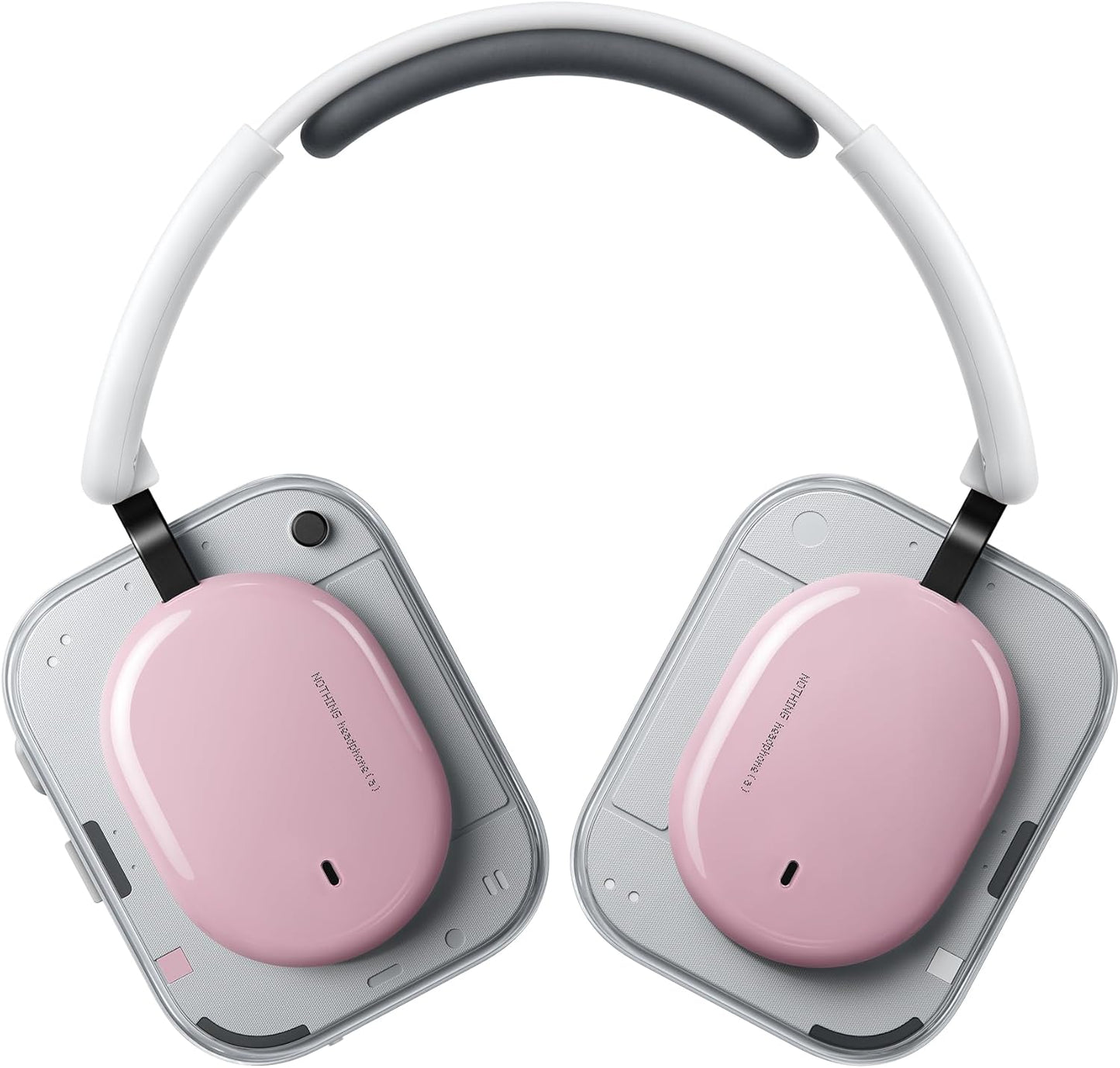 Handsfree Bluetooth Nothing Headphone (a), MultiPoint, A2DP, ANC, Rózsaszín