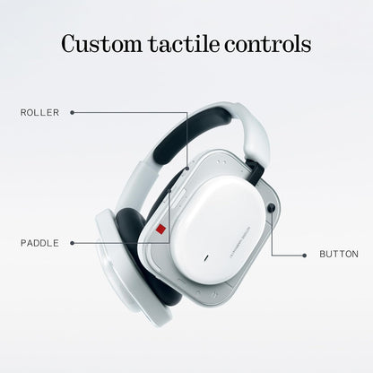 Handsfree Bluetooth Nothing Headphone (a), MultiPoint, A2DP, ANC, Fekete