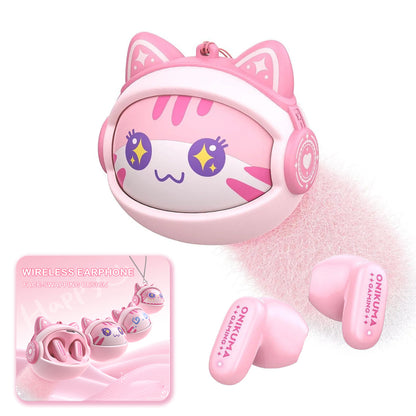 Onikuma TX603 Bluetooth kihangosító, TWS, rózsaszín