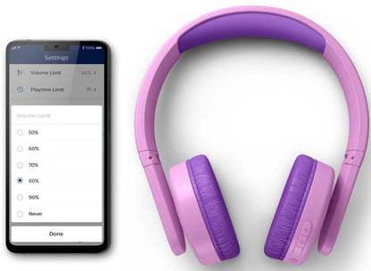 Handsfree Bluetooth Philips Kids, A2DP, Rózsaszín TAK4206PK/00