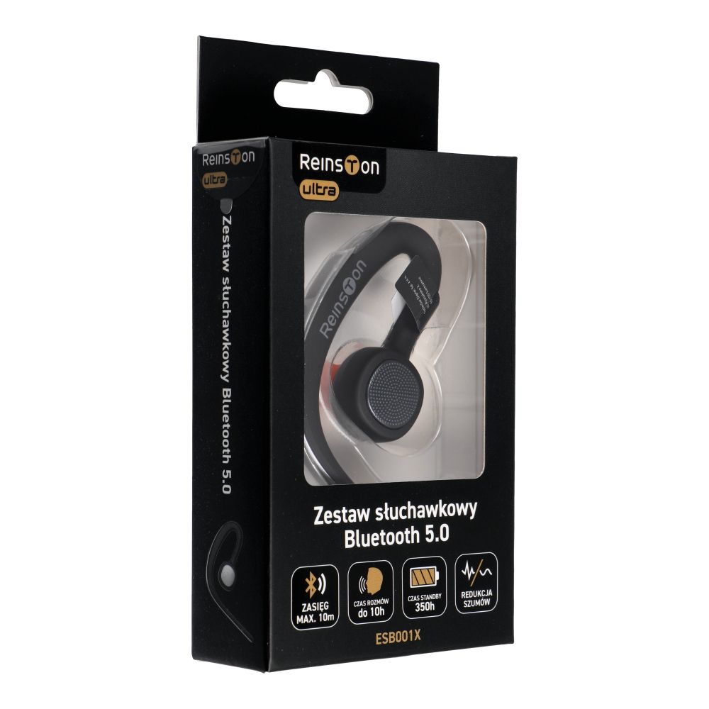 Bluetooth kihangosító Reinston ESB001X, MultiPoint, A2DP, Fekete