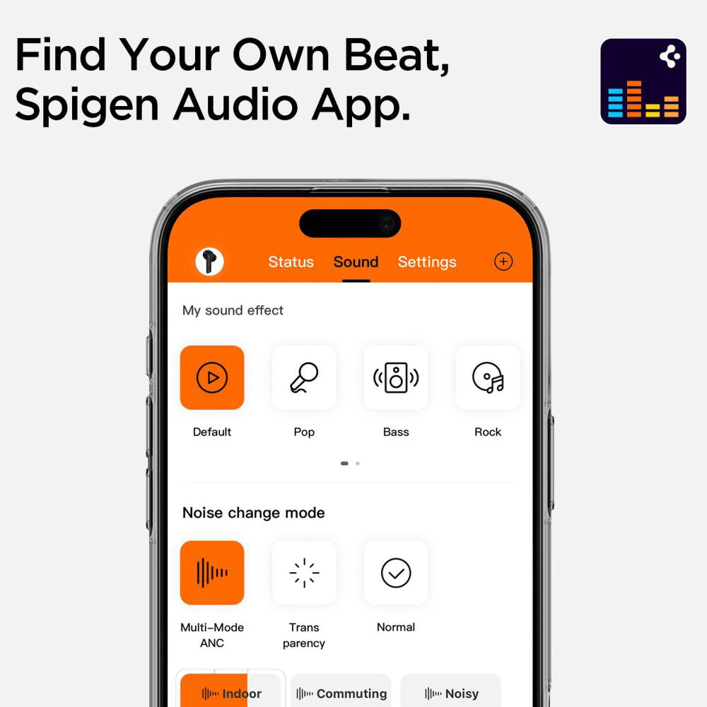 Handsfree Bluetooth Spigen SA2400, TWS, ANC, Fehér