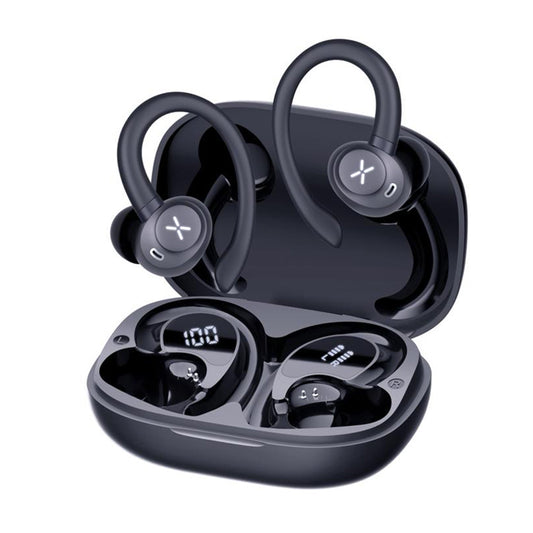 Handsfree Bluetooth Techsuit CW4 AirTune, TWS, Fekete