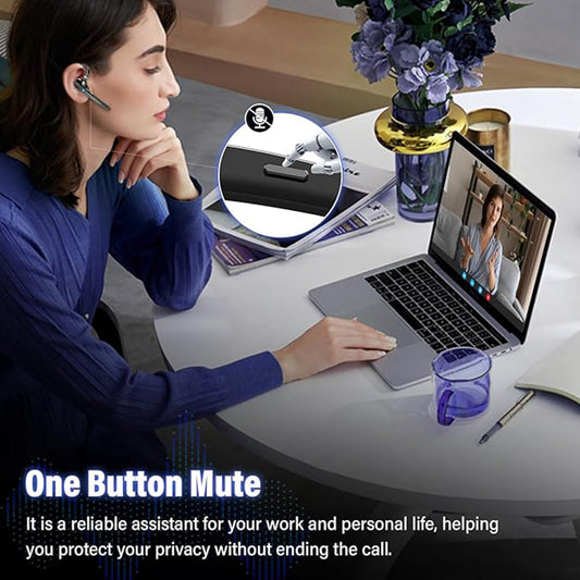 Handsfree Bluetooth Techsuit G9 TalkZen, A2DP, Fekete