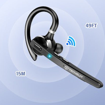 Handsfree Bluetooth Techsuit G9 TalkZen, A2DP, Fekete