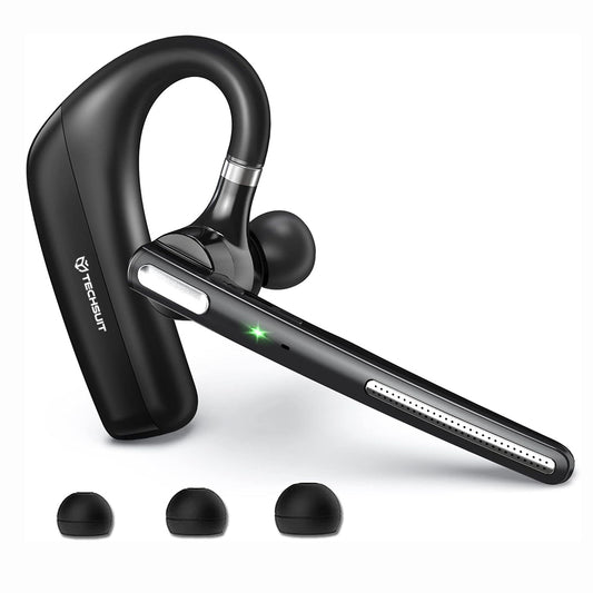 Techsuit PowerTalks G6 Bluetooth kihangosító, MultiPoint, A2DP, Fekete