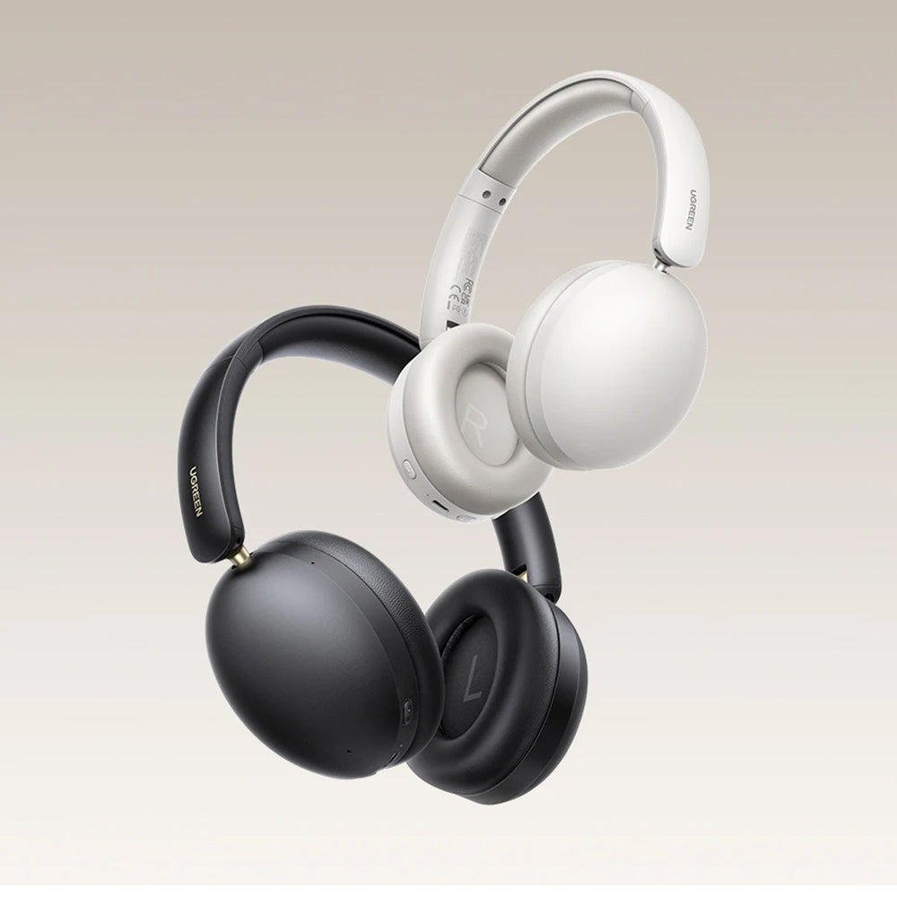 Handsfree Bluetooth UGREEN HiTune Max 2 HP205, MultiPoint, A2DP, ANC, Fekete