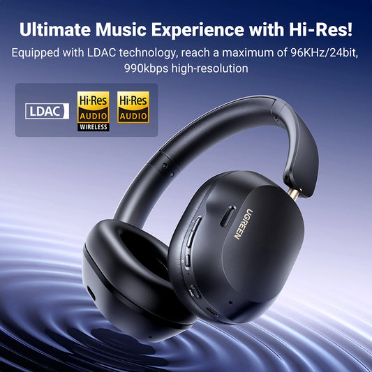 Handsfree Bluetooth UGREEN HiTune Max5C HP203, A2DP, ANC, Kék