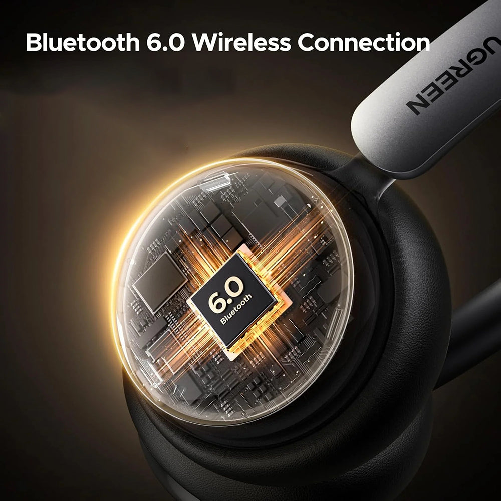 Handsfree Bluetooth UGREEN HiTune Studio Plus HP207, A2DP, ANC, Barna