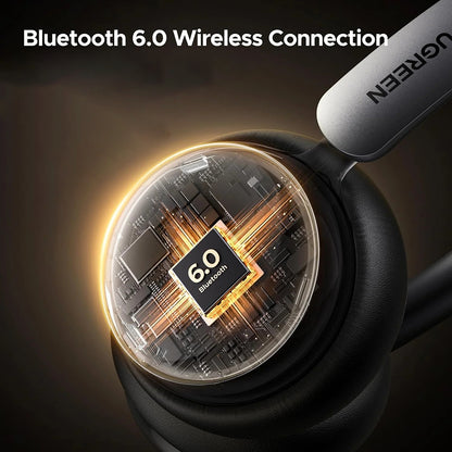 Handsfree Bluetooth UGREEN HiTune Studio Plus HP207, A2DP, ANC, Barna