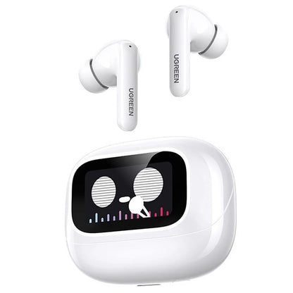Handsfree Bluetooth UGREEN HiTune T6 Magic WS211, TWS, ANC, MultiPoint, Fehér