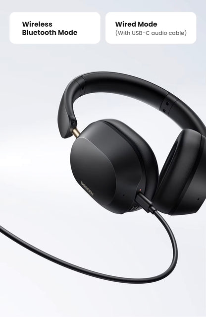 Handsfree Bluetooth UGREEN HP203, A2DP, ANC, Fekete