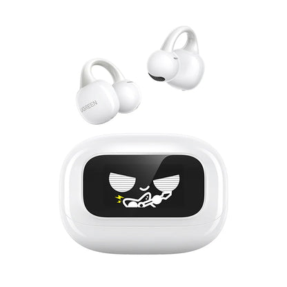 Handsfree Bluetooth UGREEN S6 ClipBuds Magic WS208, TWS, Fehér