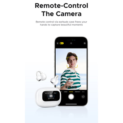 Handsfree Bluetooth UGREEN S6 ClipBuds Magic WS208, TWS, Fehér