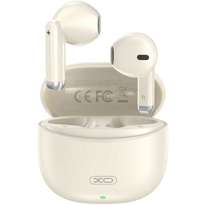 Bluetooth kihangosító XO Design X33, TWS, bézs színű 