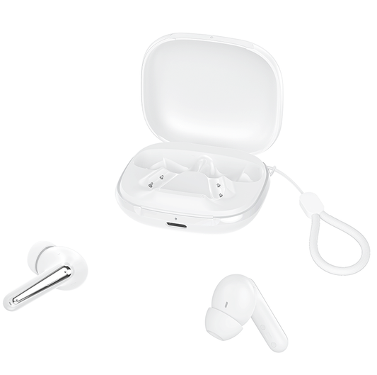 Bluetooth kihangosító XO Design G53, TWS, ANC, Fehér