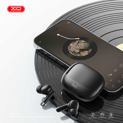 Bluetooth-kihangosító XO Design X34, TWS, Fekete 