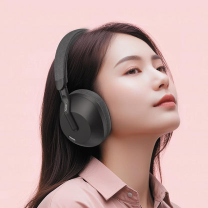 Handsfree Bluetooth XO Design BE49 Qiyue, A2DP, ANC, Fekete