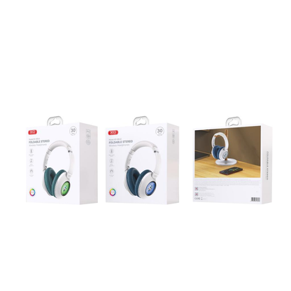 Handsfree Bluetooth XO Design BE43, A2DP, Kék