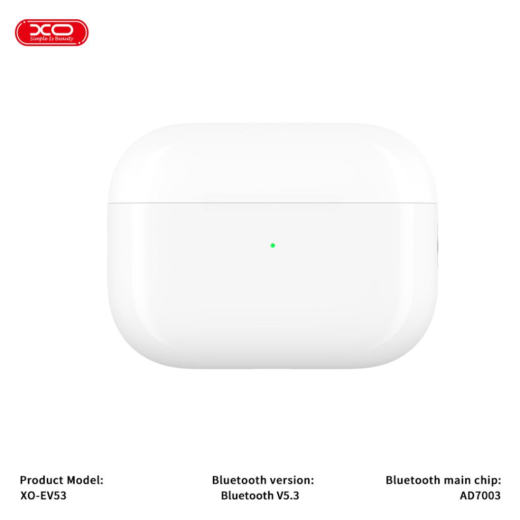 Handsfree Bluetooth XO Design EV53, TWS, ANC, Fehér