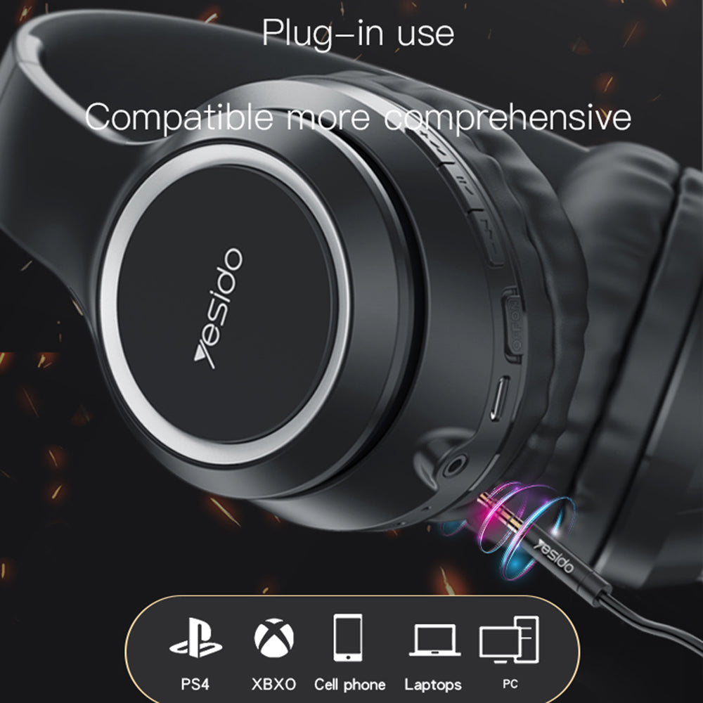 Handsfree Bluetooth Yesido EP03, A2DP, Fekete