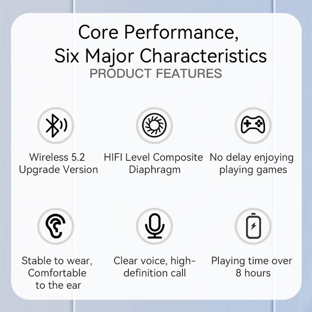 Handsfree Bluetooth Yesido EP05, A2DP, ANC, Fekete