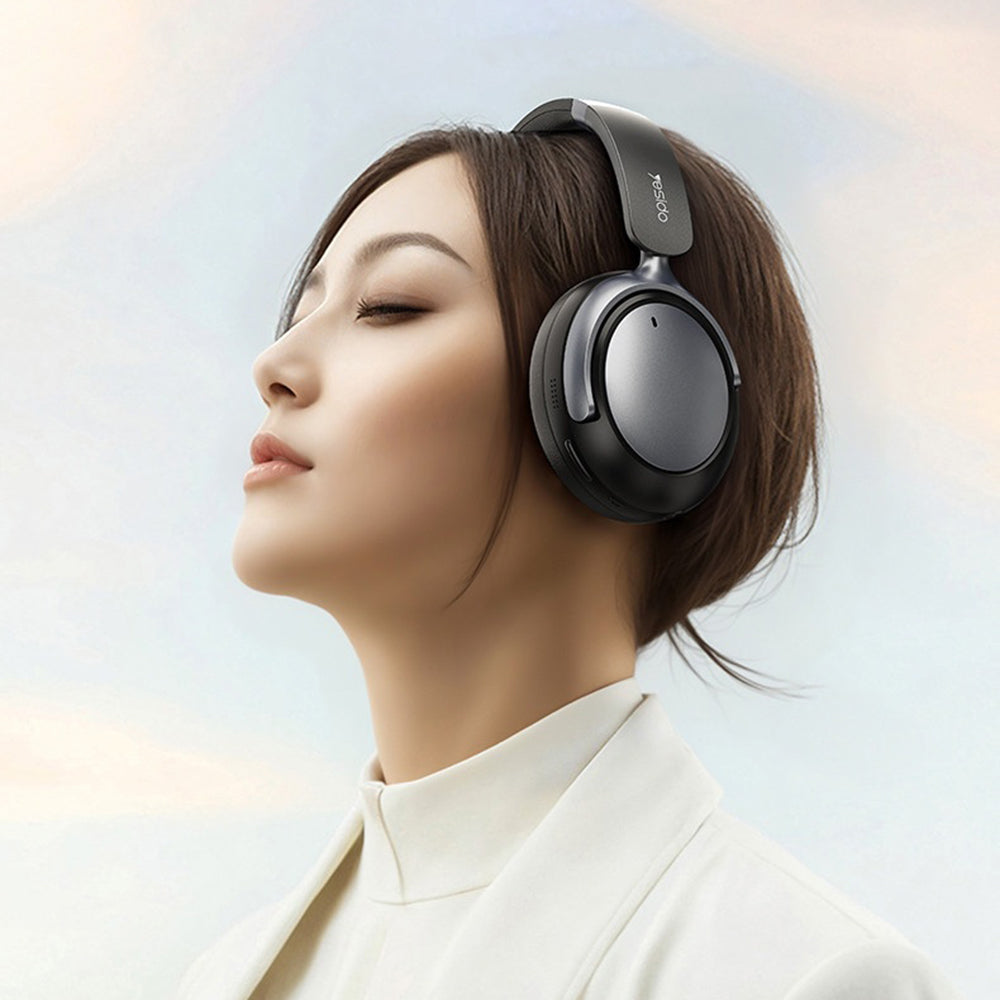 Handsfree Bluetooth Yesido EP07, A2DP, ANC, Fekete