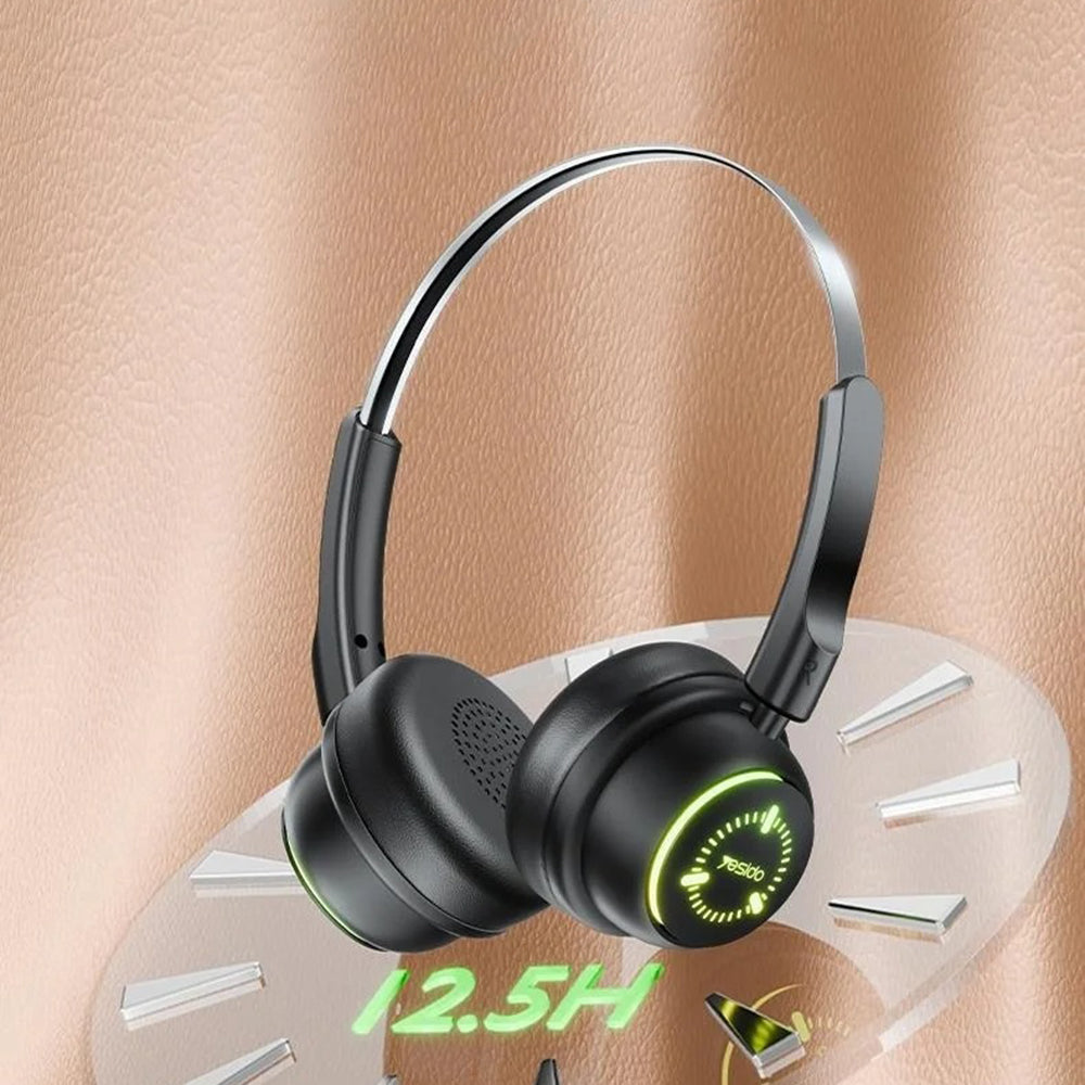 Handsfree Bluetooth Yesido EP15 Kids, A2DP, Fekete