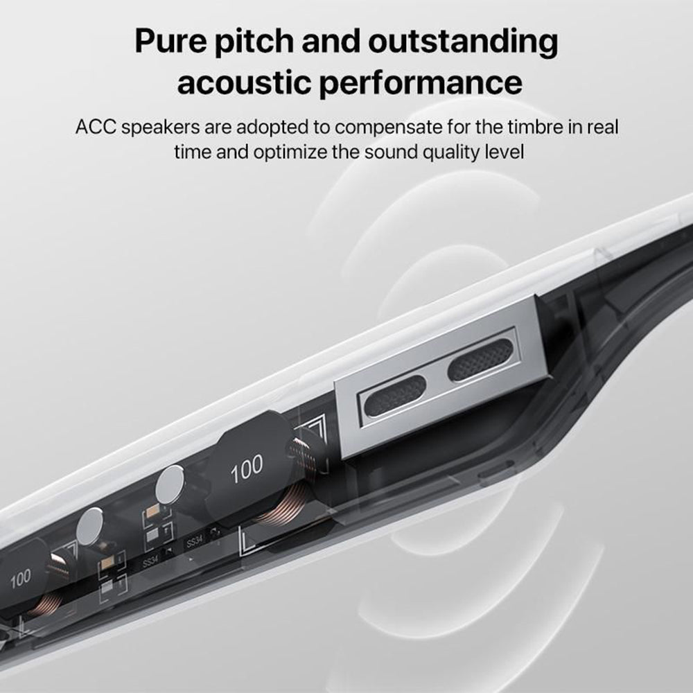 Handsfree Bluetooth Yesido IO35, Unisex napszemüveg típusú, A2DP, Fekete