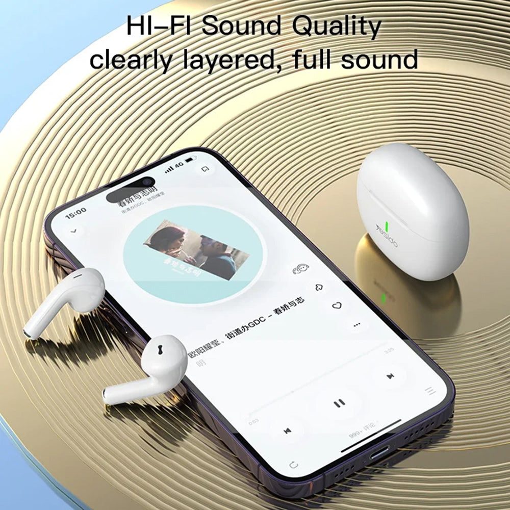 Handsfree Bluetooth Yesido TWS18, TWS, White