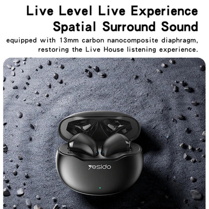 Handsfree Bluetooth Yesido TWS21, TWS, Fehér