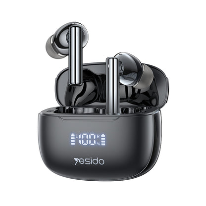 Handsfree Bluetooth Yesido TWS23, TWS, ANC, Fekete