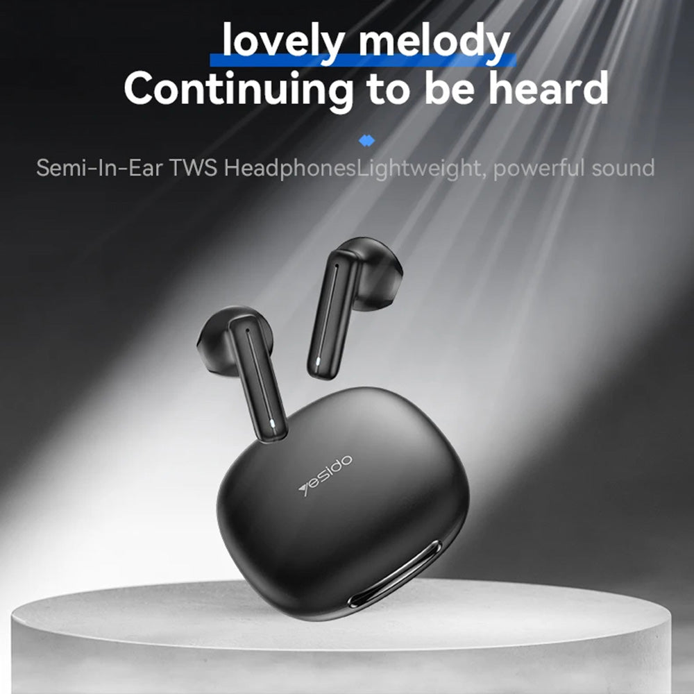 Handsfree Bluetooth Yesido TWS25, TWS, Fekete