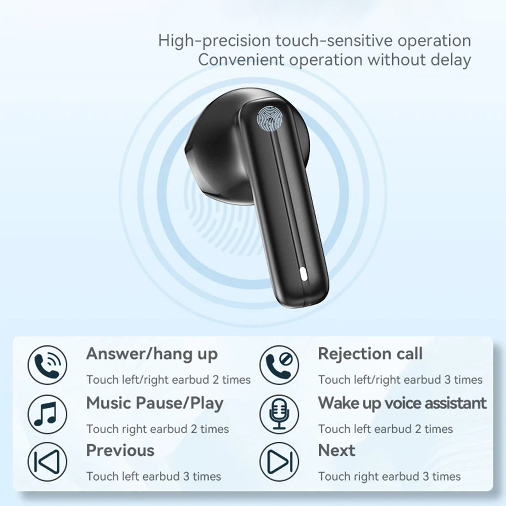 Handsfree Bluetooth Yesido TWS25, TWS, Fekete