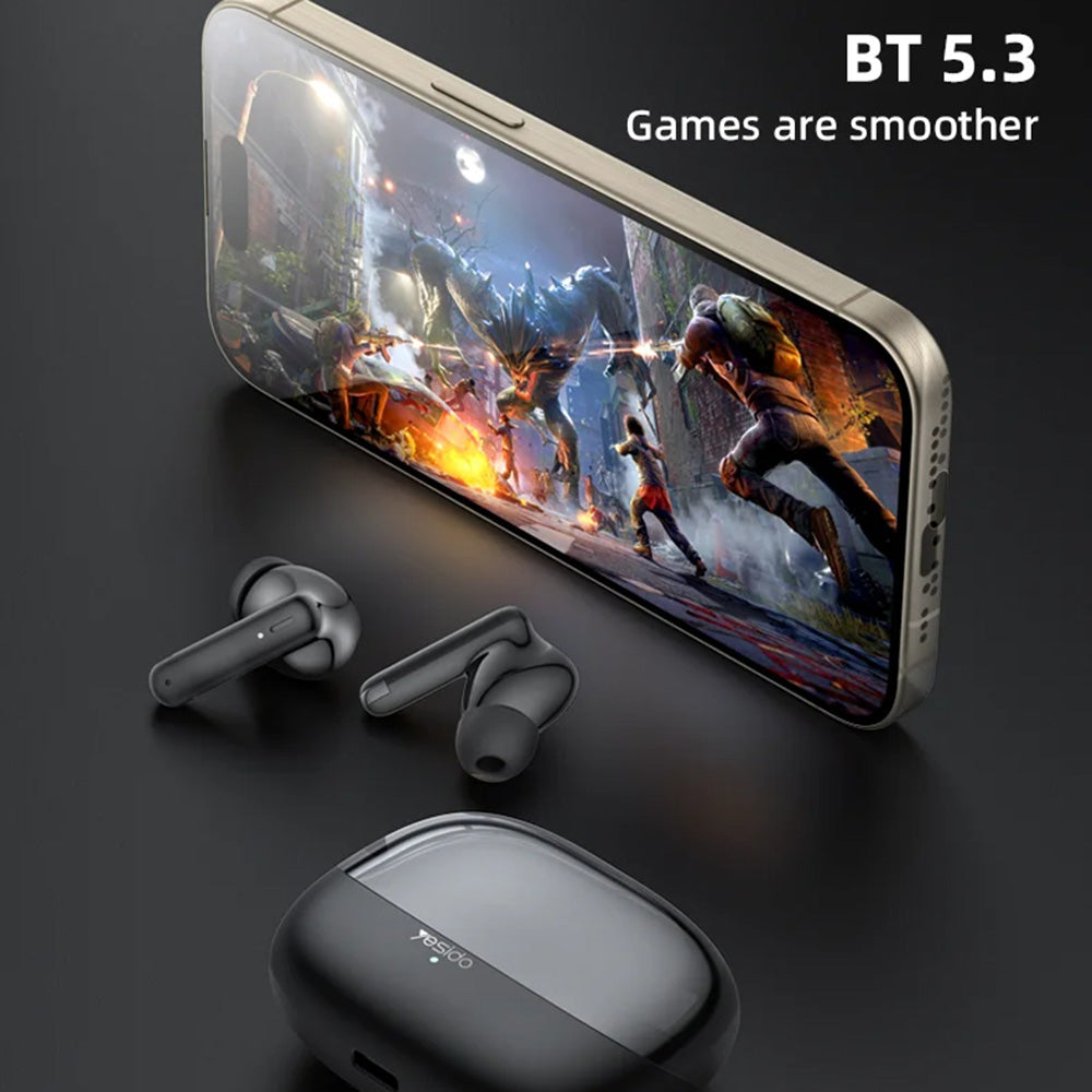 Handsfree Bluetooth Yesido TWS26, TWS, Fekete