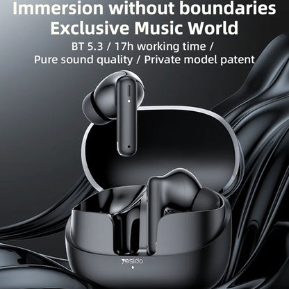 Handsfree Bluetooth Yesido TWS26, TWS, Fekete