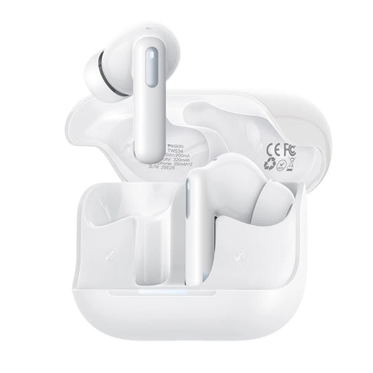 Handsfree Bluetooth Yesido TWS34, TWS, ANC, Fehér