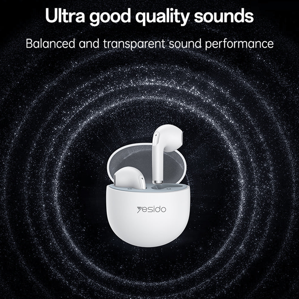 Handsfree Bluetooth Yesido TWS35, TWS, Fehér