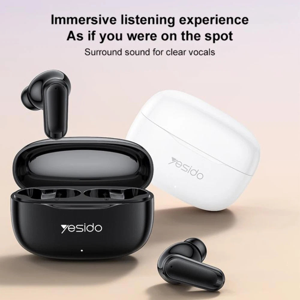 Handsfree Bluetooth Yesido TWS38, TWS, Fekete