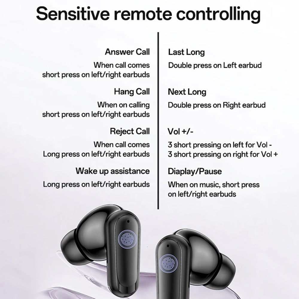 Handsfree Bluetooth Yesido TWS38, TWS, Fekete